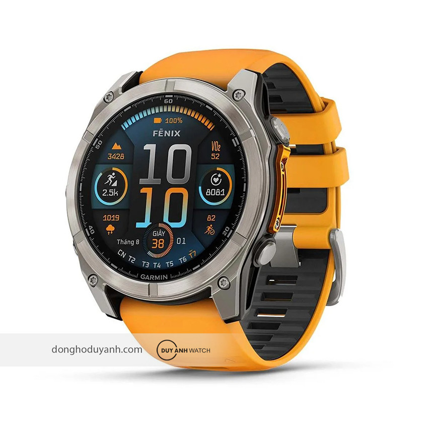 Garmin Fenix 8 47mm, đồng hồ thông minh thể thao nổi tiếng với GPS