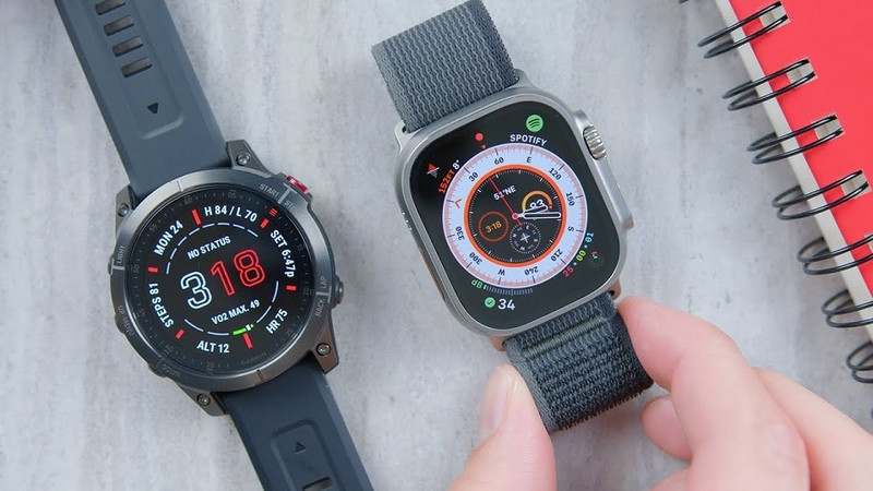 Đồng hồ Garmin có thiết kế mạnh mẽ, bền bỉ