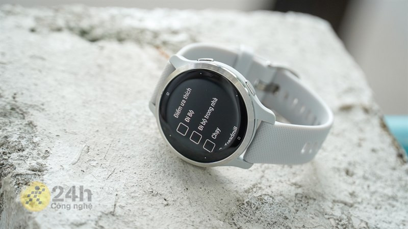 Huấn luyện viên ảo tích hợp trên đồng hồ chạy bộ Garmin