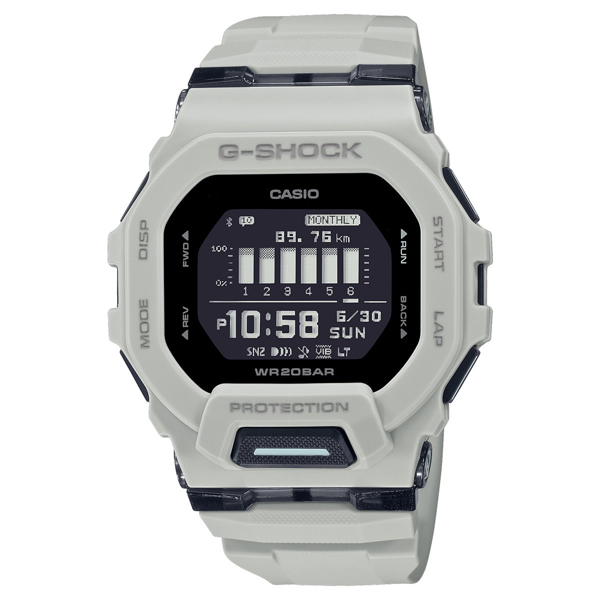 Mẫu đồng hồ đeo tay nam G-Shock GBD-200UU-9 thể thao, kết nối Bluetooth