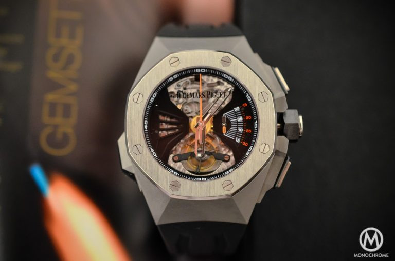 Đồng hồ Audemars Piguet Royal Oak Concept Super Sonnerie với "bảng âm thanh" độc đáo, tối ưu hóa khả năng khuếch đại chuông.