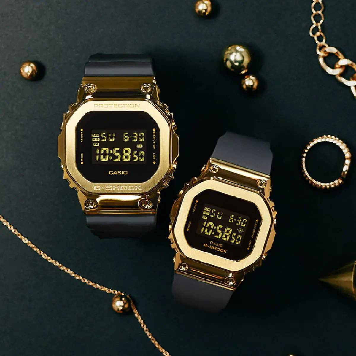 Đồng hồ G-Shock GM-5600G-9ADR vàng sang trọng, mẫu bán chạy