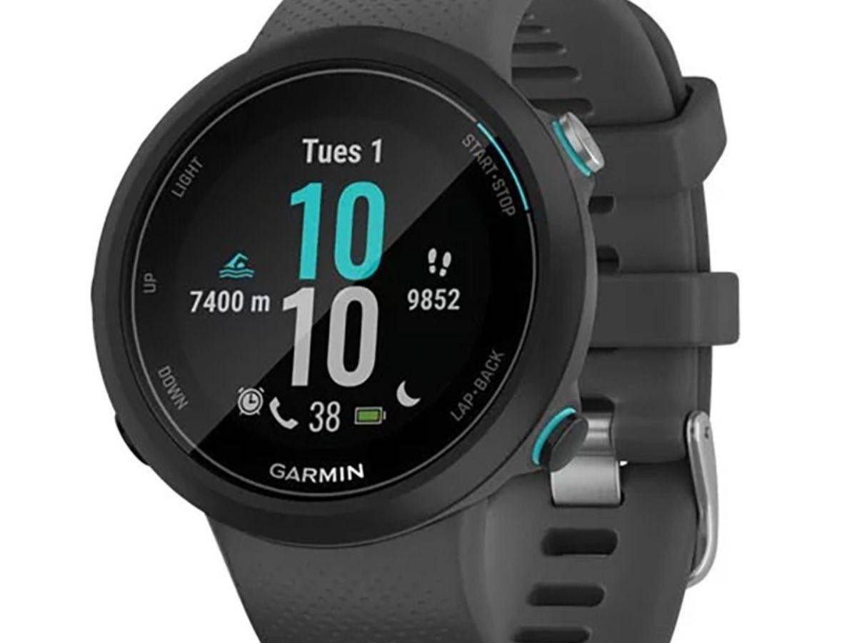 Đồng hồ thông minh Garmin Swim 2, thiết kế gọn nhẹ với dây cao su silicone, chuyên biệt cho bơi lội