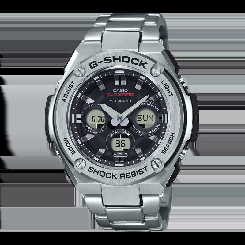 Đồng hồ Casio G-Shock GST-S310D-1ADR chạy bằng năng lượng mặt trời Tough Solar