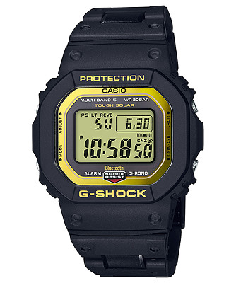 Đồng hồ G-Shock GW-B5600BC-1DR đang hiển thị chế độ kết nối Bluetooth