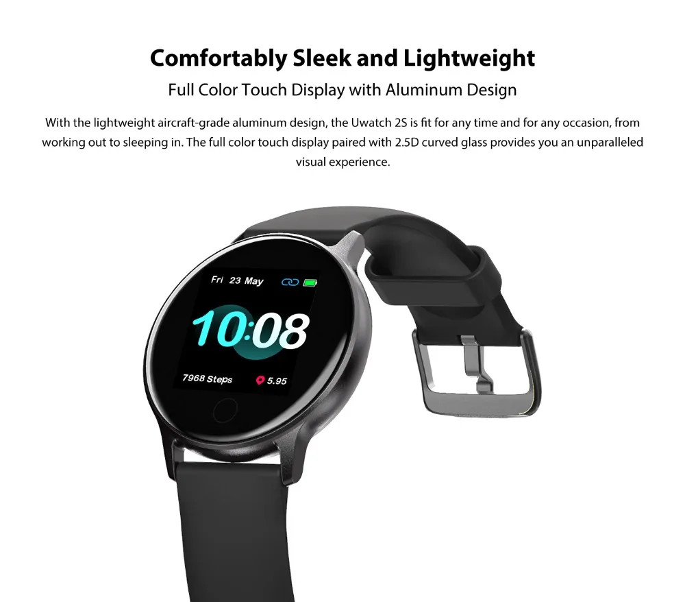 Giao diện tính năng theo dõi sức khỏe trên đồng hồ thông minh UMIDIGI Uwatch 2S, hỗ trợ người dùng nam giới