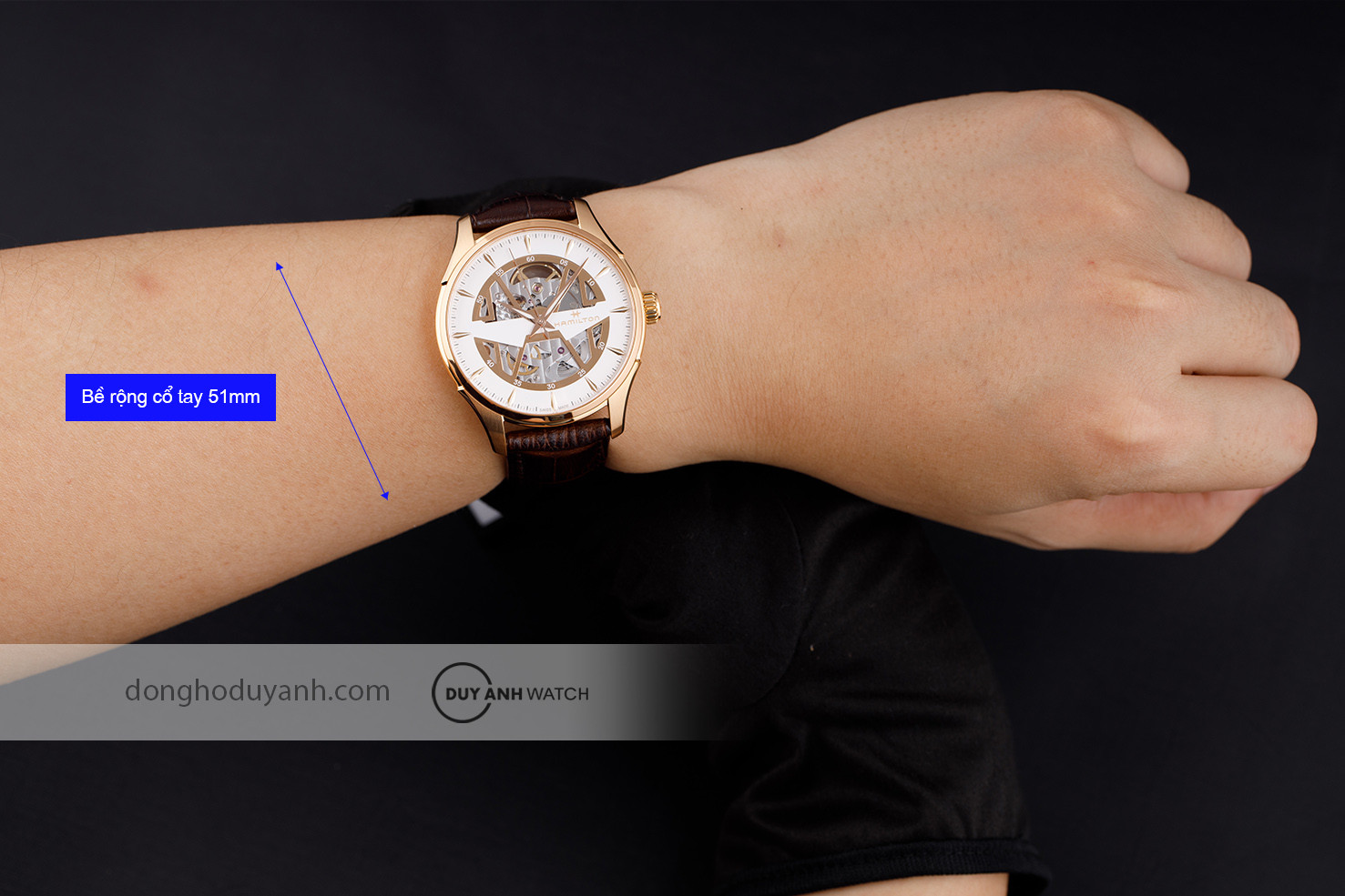 Đồng hồ Hamilton Jazzmaster Skeleton lộ máy, một lựa chọn độc đáo khi mua đồng hồ lên dây cót