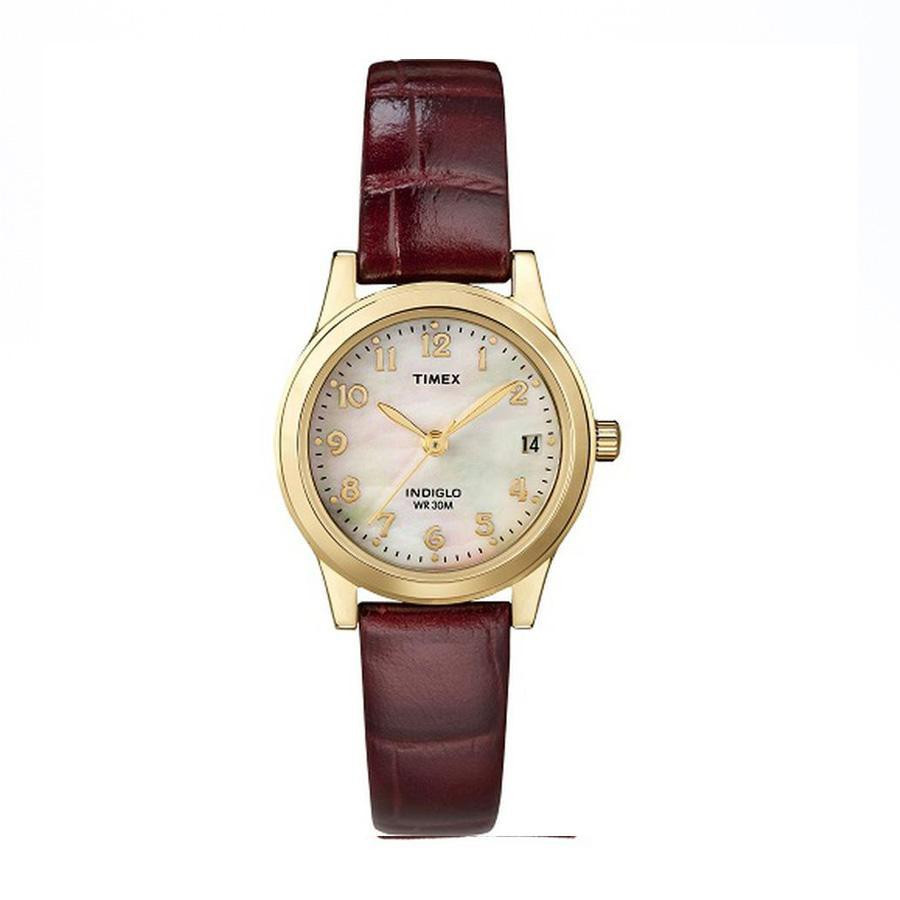 Đồng hồ Timex T216939J màu nâu đỏ nổi bật cho nữ