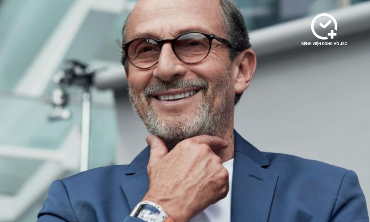 Richard Mille, nhà sáng lập thương hiệu đồng hồ Richard Mille của Thụy Sĩ