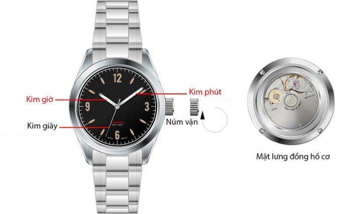 Bảo vệ đồng hồ cơ khỏi tác động môi trường