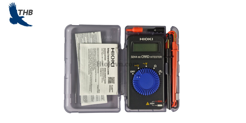 Đồng hồ vạn năng Hioki 3244-60 hiển thị kết quả đo nhanh chóng