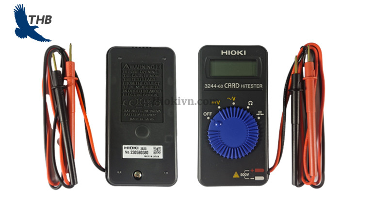 Đồng hồ vạn năng Hioki 3244-60 dạng bỏ túi tiện dụng