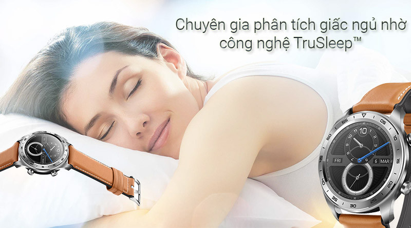 Chức năng theo dõi giấc ngủ chuyên sâu của đồng hồ thông minh Honor Watch Magic