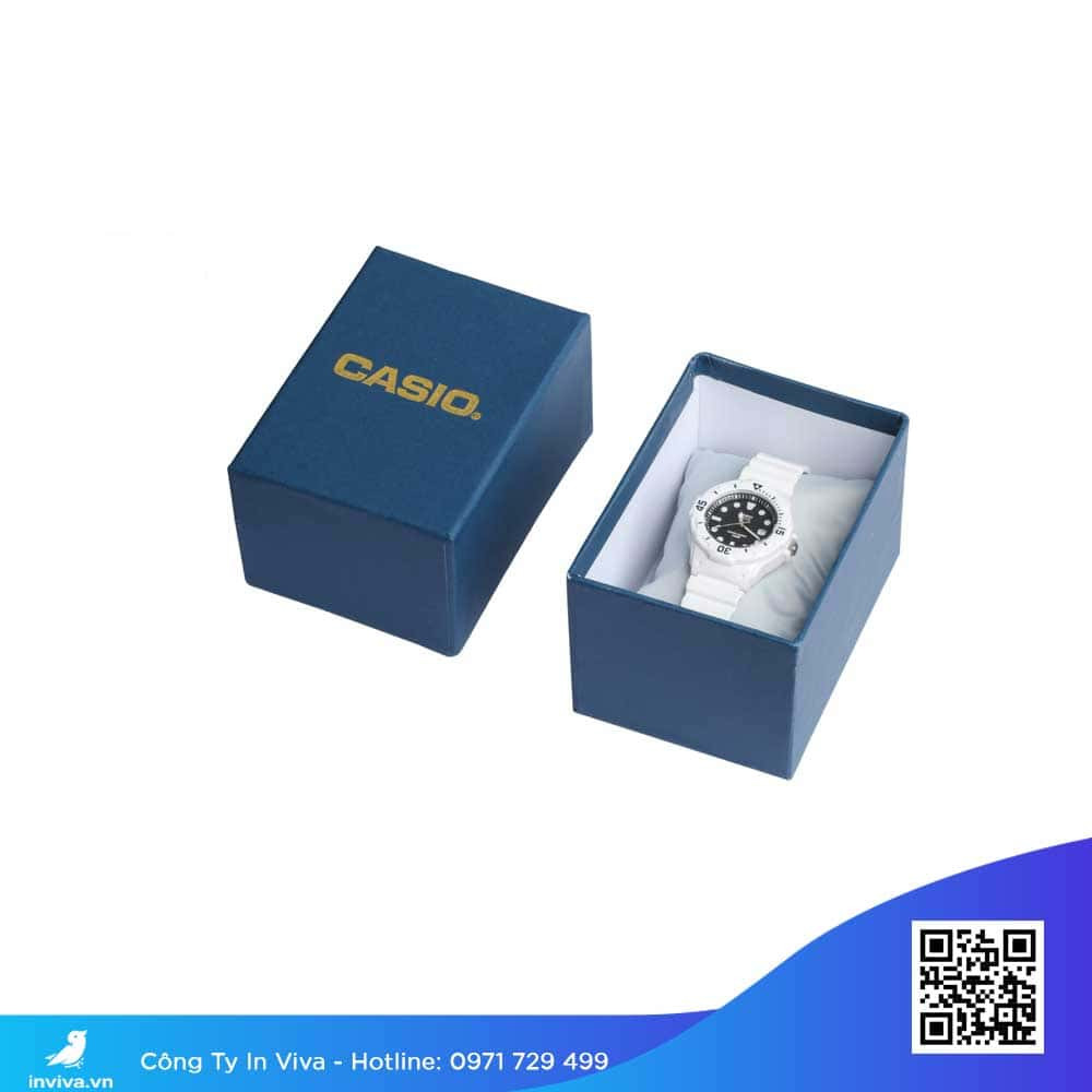 Hộp đựng đồng hồ giấy Kraft đơn giản, phù hợp cho các lựa chọn tiết kiệm tại Hà Nội