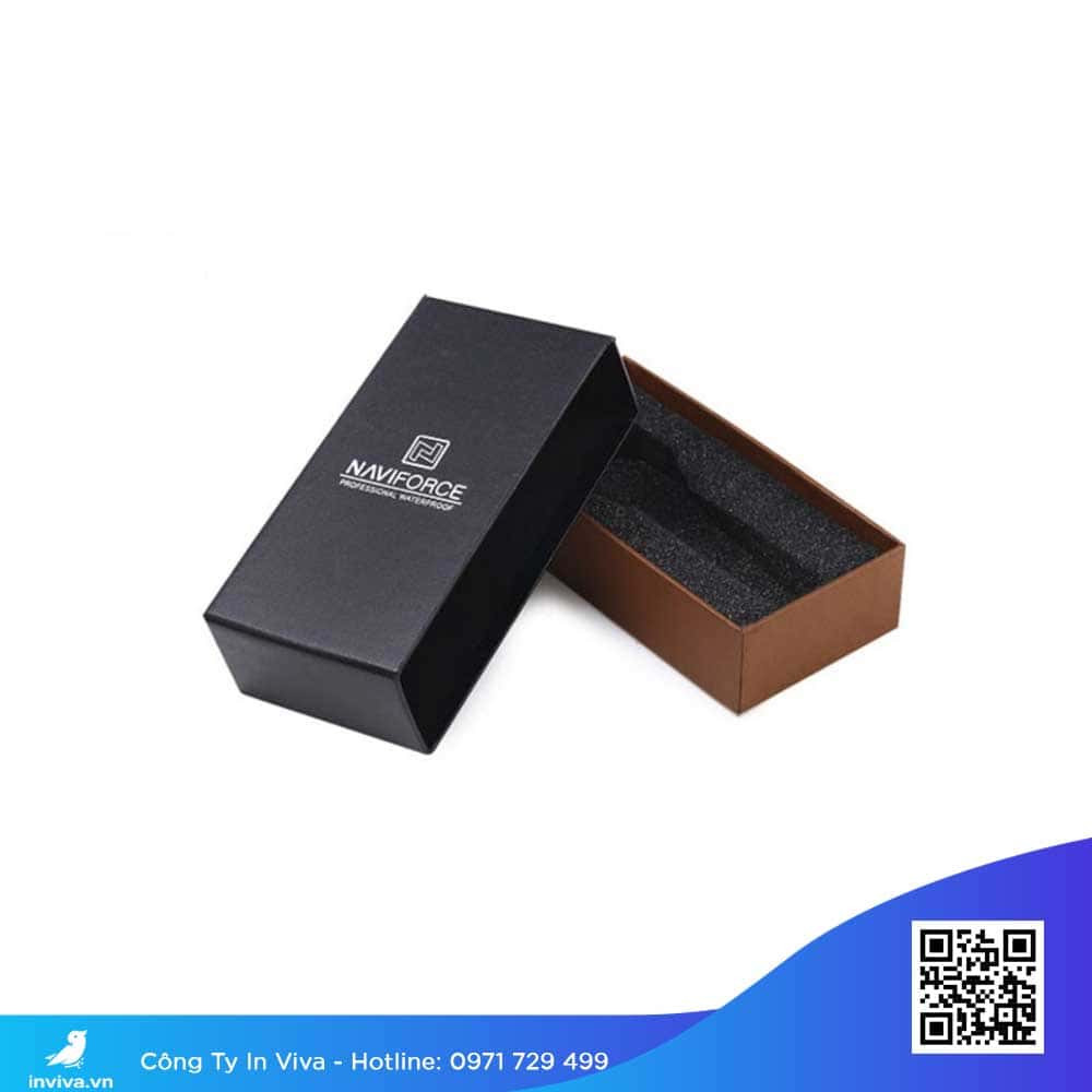 Hộp giấy đựng đồng hồ theo yêu cầu, thể hiện sự cá nhân hóa và đẳng cấp