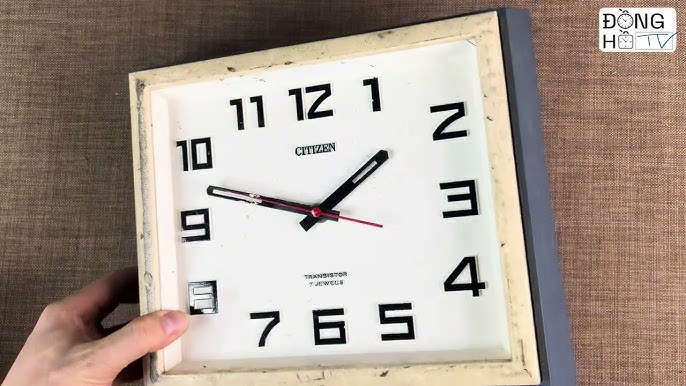 Khám Phá Vẻ Đẹp Vượt Thời Gian Của Đồng Hồ Treo Tường Seiko Máy Transistor Cổ Điển