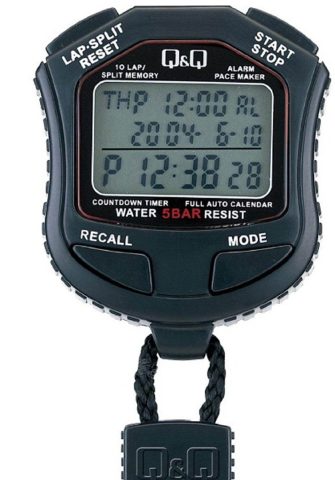 Đồng hồ bấm giây Q&Q HS-45: Công cụ đo thời gian chuyên nghiệp cho mọi nhu cầu