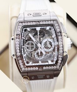 Đồng hồ Hublot Spirit Of Big Bang Titanium White Diamond lướt fullset 642.NE.2010.RW.1204
