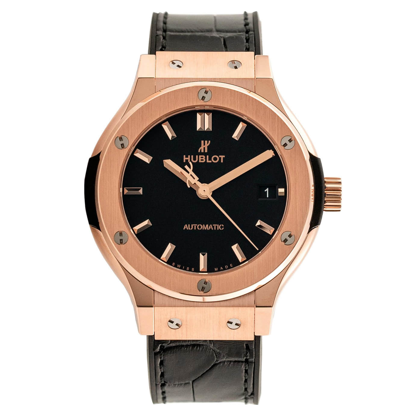 Đồng hồ Hublot nữ Classic Fusion King Gold 38mm, một ví dụ về phân khúc giá đồng hồ Hublot nữ cao cấp.