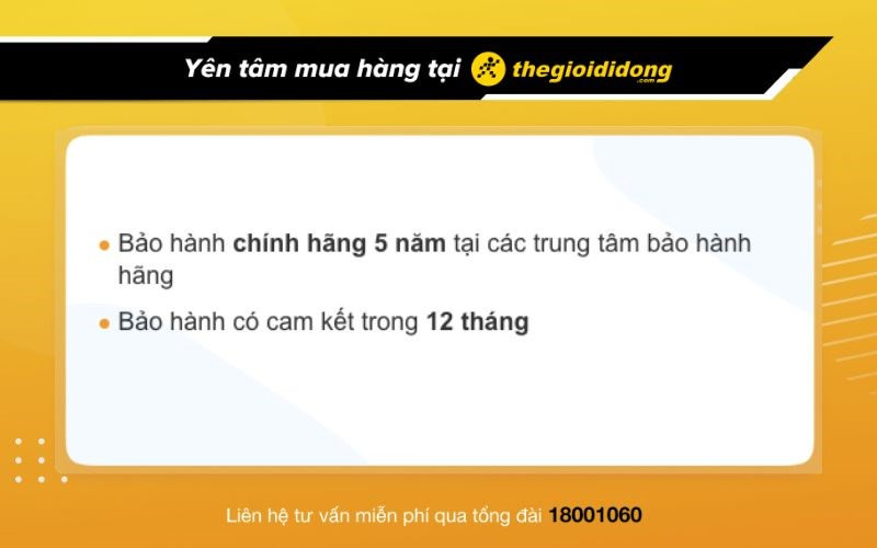 Chính sách bảo hành đồng hồ tại Thế Giới Di Động, hỗ trợ sửa đồng hồ điện tử