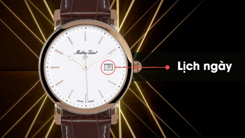 Cách chỉnh đồng hồ Tissot 6 kim 3 nút Chronograph