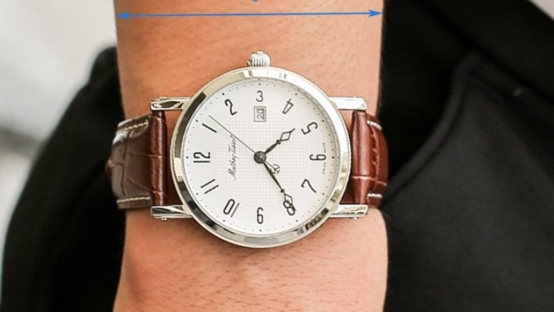 Chọn kích cỡ đồng hồ Tissot phù hợp cổ tay