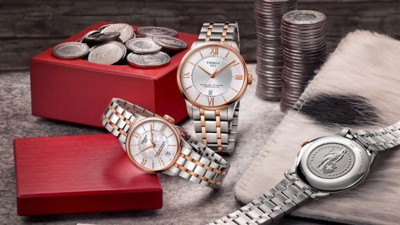 Kết hợp đồng hồ Tissot với trang sức