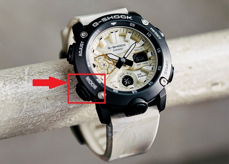 Chức năng giờ kép (Dualtime) trên đồng hồ G-Shock