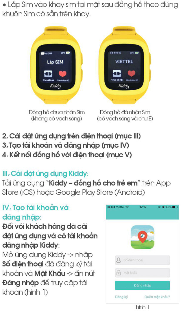 Chức năng theo dõi và định vị vị trí bé qua bản đồ trên đồng hồ Kiddy 2