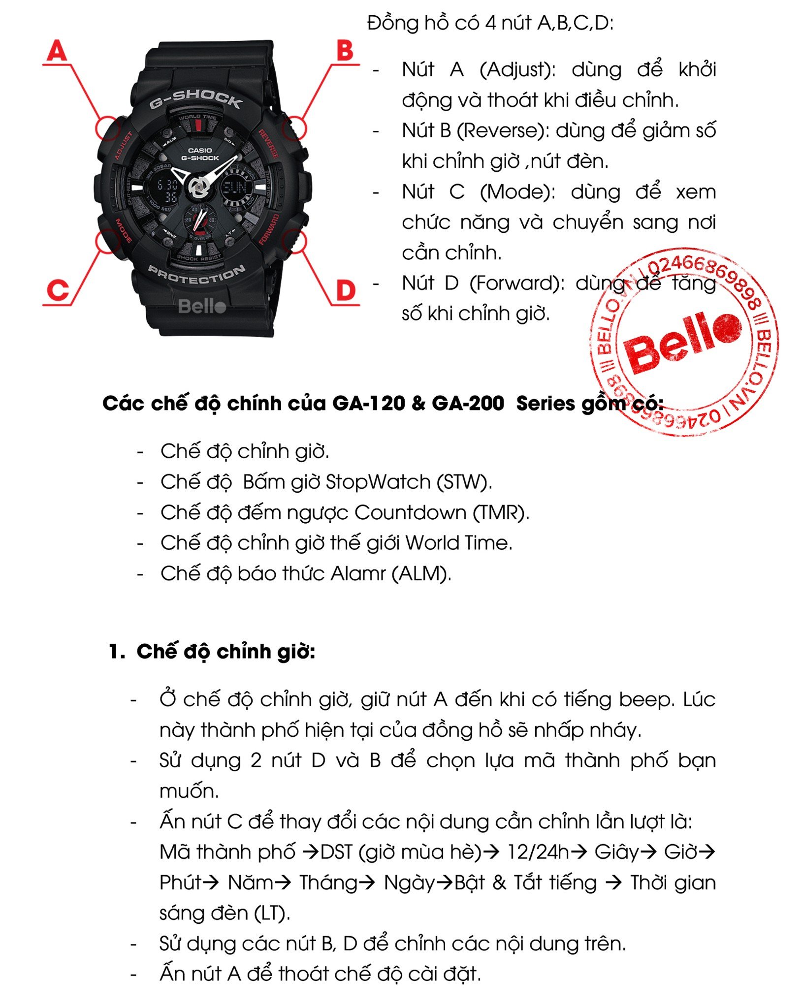 Công Dụng Của Đồng Hồ G-Shock: Biểu Tượng Của Sức Bền Và Phong Cách Công Dụng Của Đồng Hồ G-Shock: Biểu Tượng Của Sức Bền Và Phong Cách