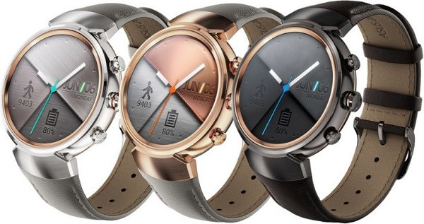 Mặt tròn và thiết kế cao cấp của đồng hồ thông minh ZenWatch 3