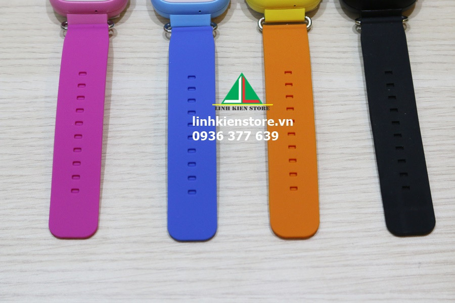 Dây đeo silicon mềm mại của đồng hồ giám sát trẻ em Wonlex GW100