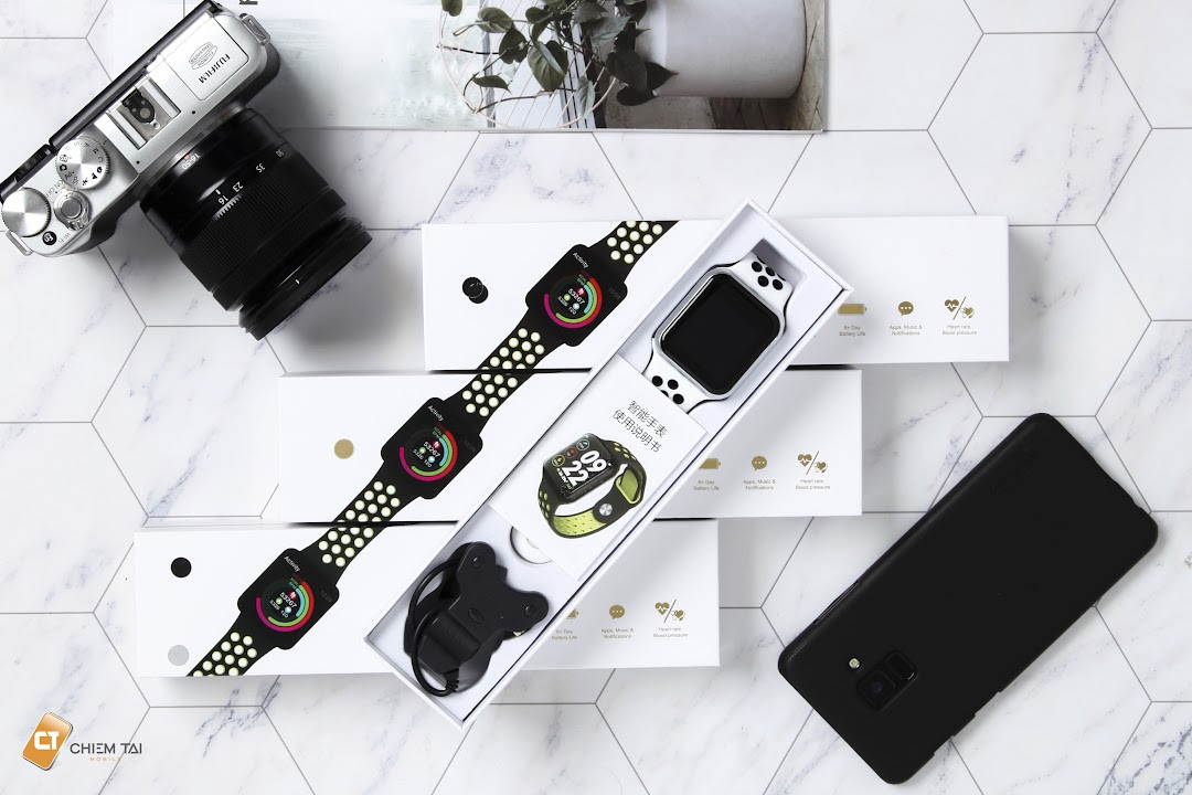 Khả năng chống nước IP67 của đồng hồ thông minh Smartwatch F8
