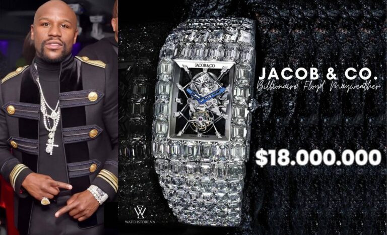 Jacob &amp; Co. Billionaire phiên bản Floyd Mayweather, chiếc đồng hồ nạm kim cương Ashoka đẳng cấp, niềm kiêu hãnh của thế giới đồng hồ đeo tay