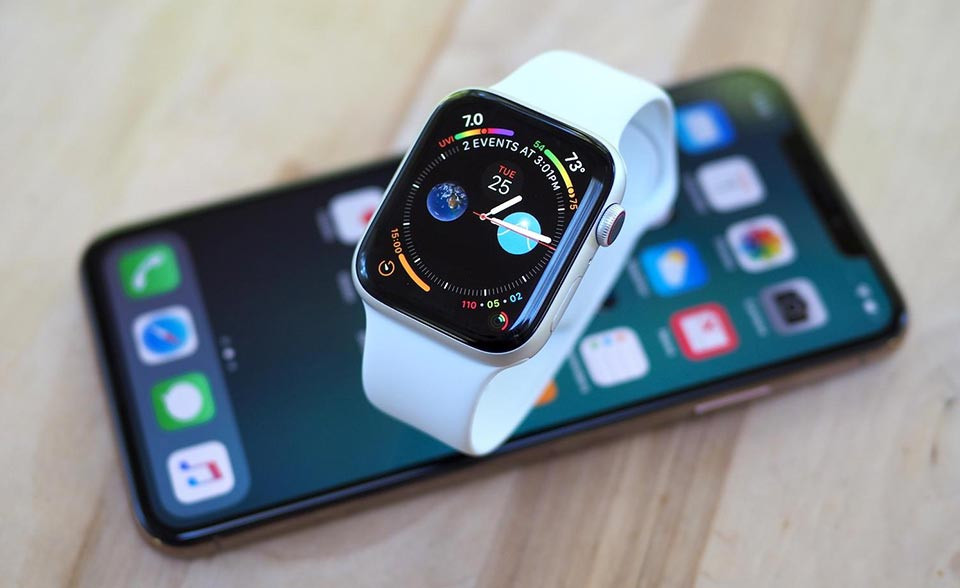 Tính năng kết nối GPS trên Apple Watch Series 4 giá rẻ 44mm hỗ trợ theo dõi luyện tập