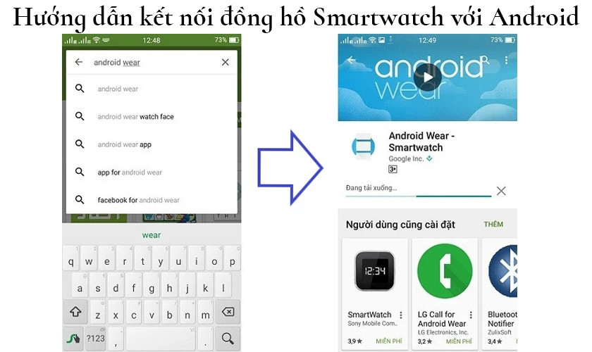 Giao diện ứng dụng Watch trên iPhone giúp kết nối Apple Watch