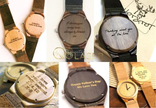 đồng hồ đeo tay in hình theo yêu cầu với đường nét tinh xảo