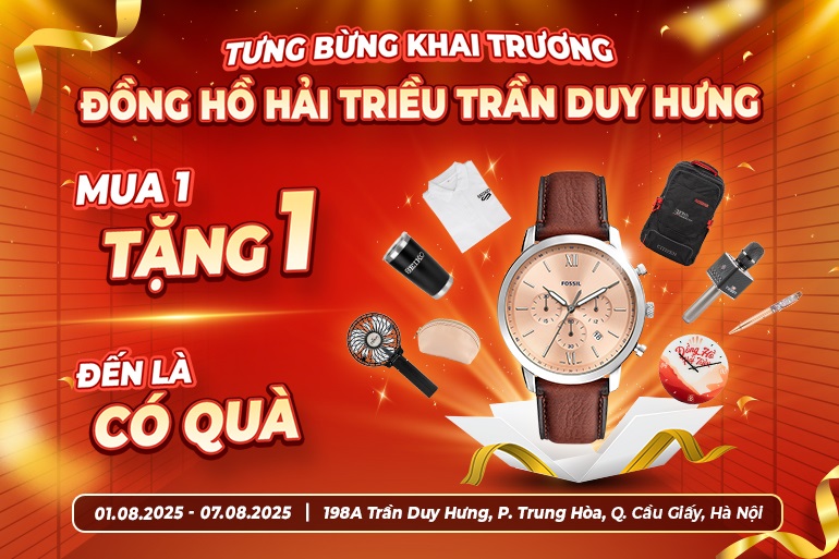 Đồng Hồ Hải Triều Quy Nhơn: Địa Chỉ Mua Sắm Uy Tín Hàng Đầu Cho Tín Đồ Thời Gian