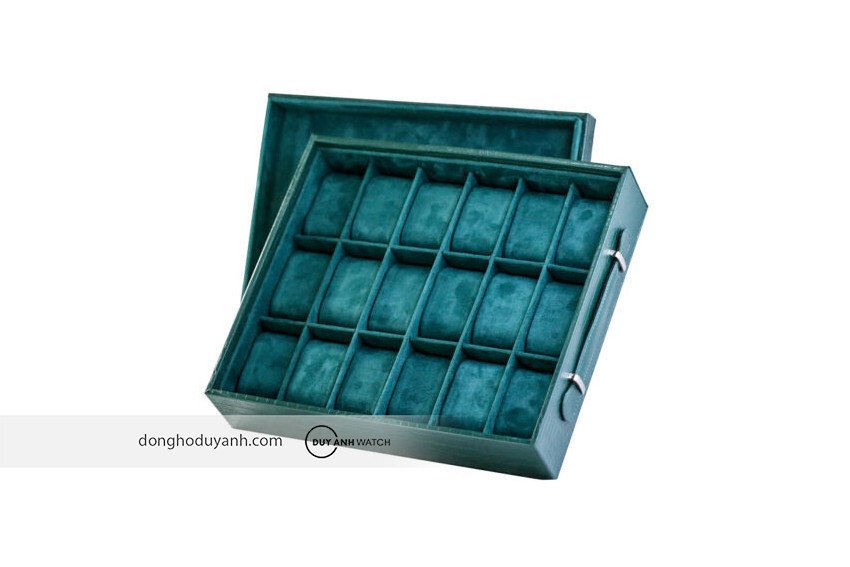 Khay đựng đồng hồ có đệm lót bảo vệ khi cất trong ngăn kéo