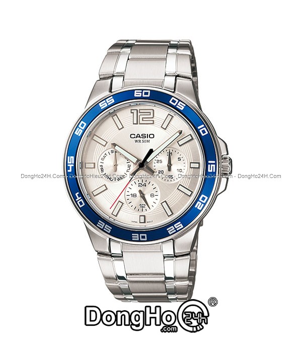 Đồng hồ Casio 6 kim dây da MTP-E330L-3AV: Biểu tượng phong cách cho phái mạnh