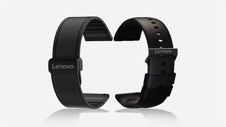 mặt đồng hồ thông minh s watch lenovo cận cảnh, hiển thị chi tiết màn hình và viền thép không gỉ.