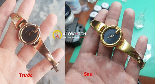 Mạ giúp đồng hồ đạt được tính thẩm mỹ tuyệt đỉnh, đặc biệt là với dây đồng hồ mạ vàng 18K