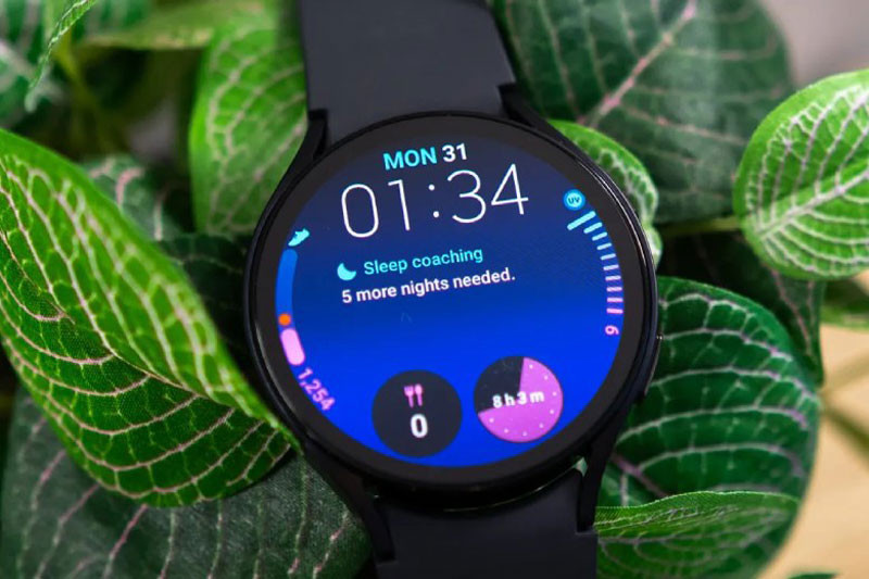 Giao diện Sleep Coaching của Galaxy Watch, một mặt đồng hồ Galaxy Watch đẹp giúp theo dõi và cải thiện chất lượng giấc ngủ thông qua biểu tượng động vật ngộ nghĩnh.