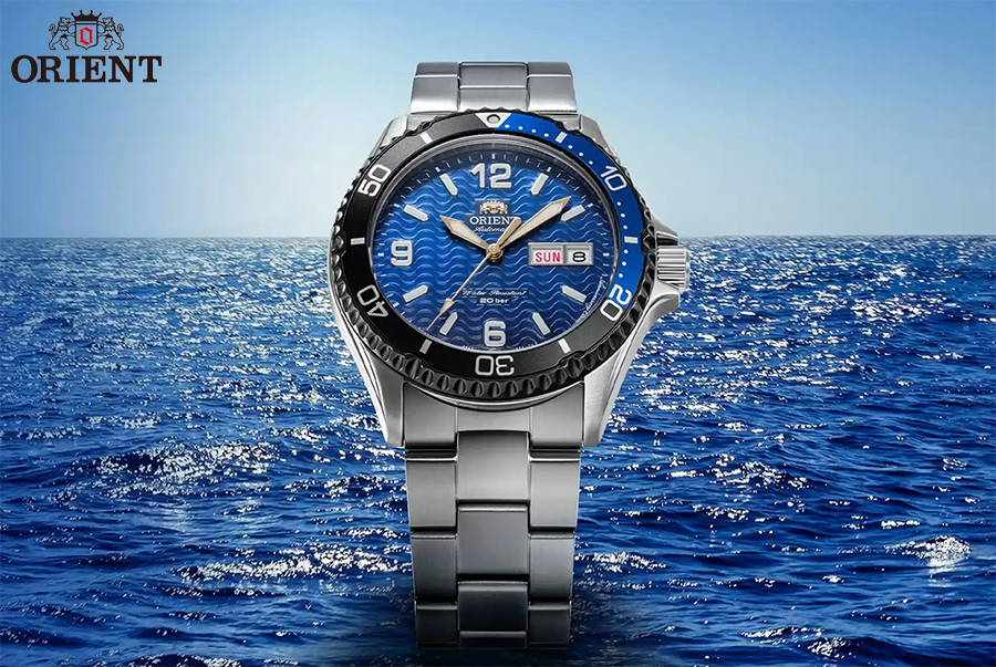 Phong cách thể thao, mạnh mẽ với chiếc Orient Sport Mako RA-AA0822L19B