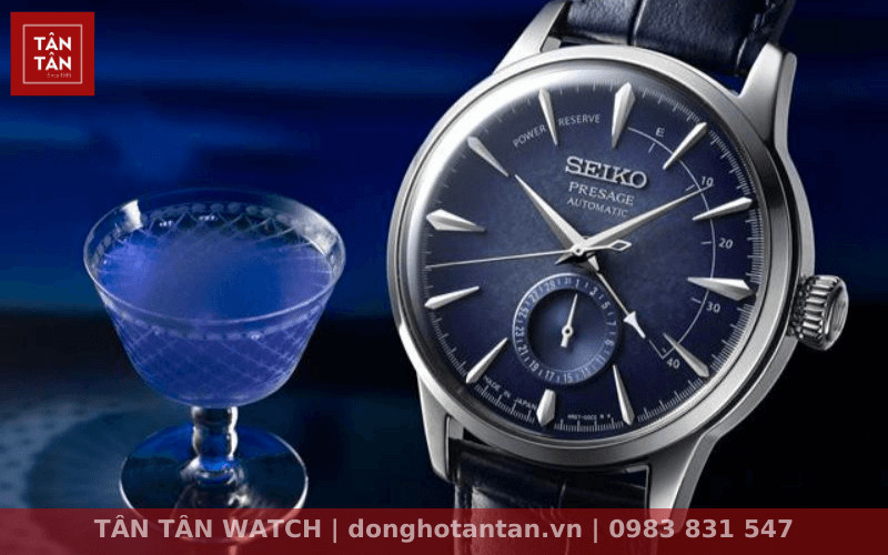 Seiko Presage Cocktail – Mẫu đồng hồ Seiko nam đẹp nhất với mặt số lấy cảm hứng từ ly cocktail.