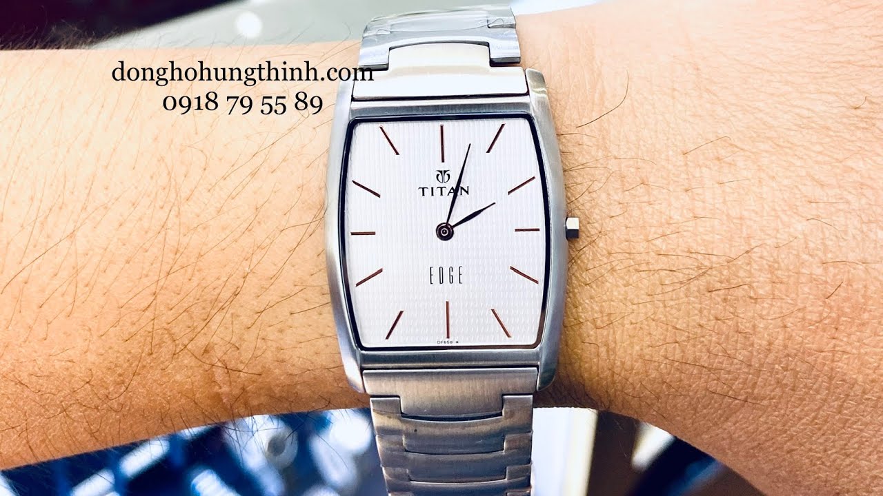 Đồng Hồ Titan Edge: Kiệt Tác Mỏng Nhất Thế Giới – Sự Kết Hợp Hoàn Hảo Của Công Nghệ và Phong Cách