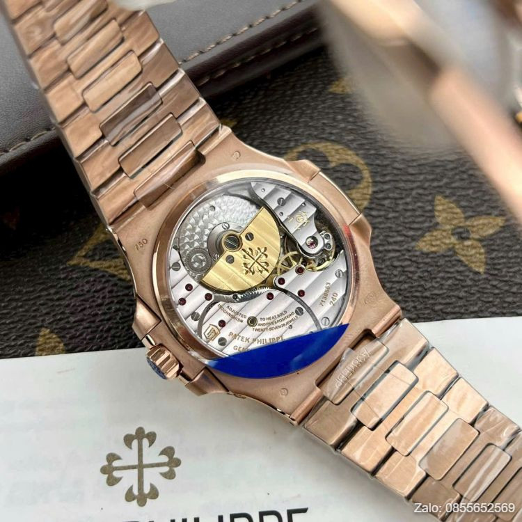 Bộ máy cơ tự động Cal.240 Thụy Sĩ của Patek Philippe đính đá