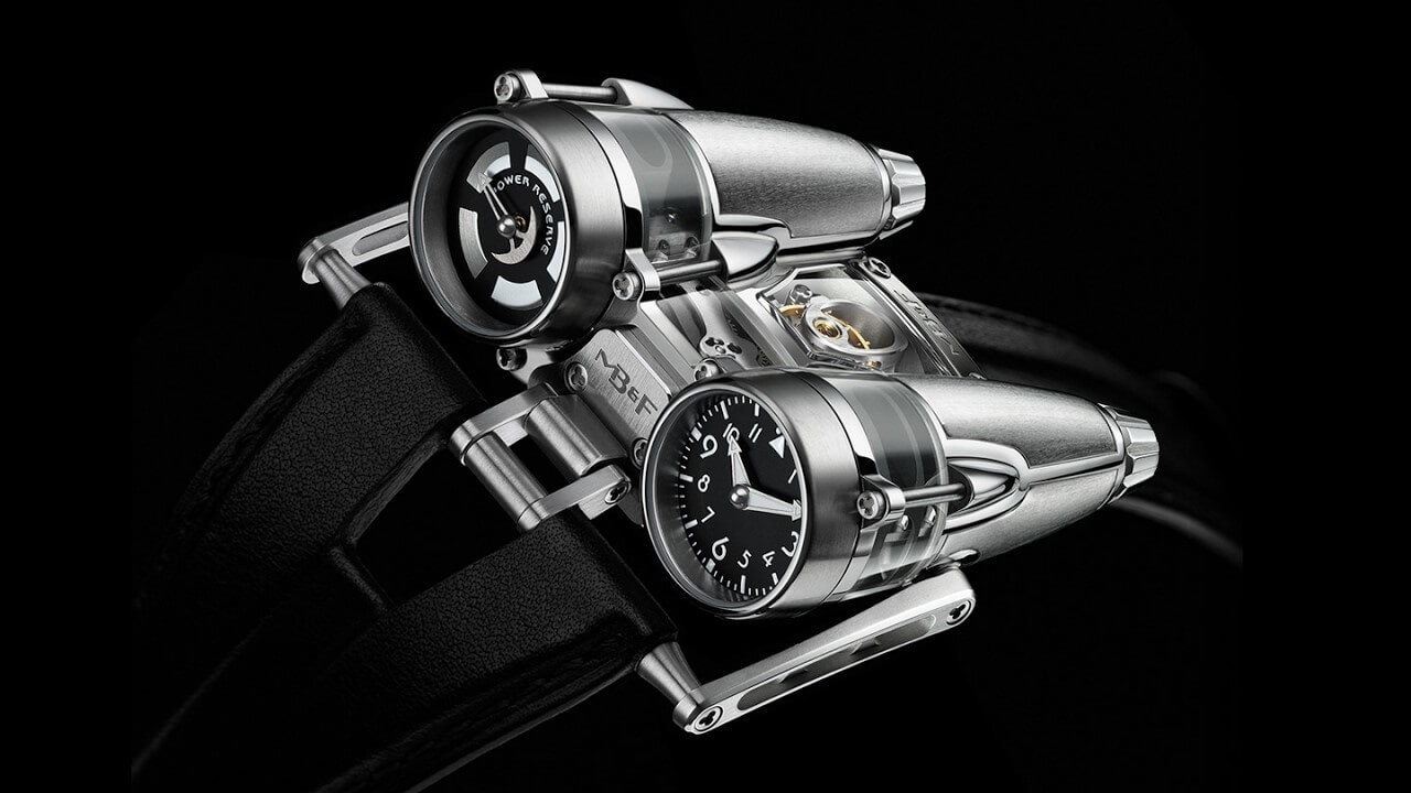 Đồng hồ nam độc và lạ MB&amp;F HD4 với thiết kế lấy cảm hứng từ ống nhòm
