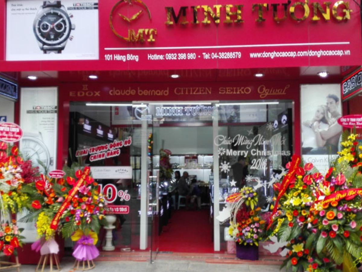 Đồng hồ Minh Tường - Cửa hàng đồng hồ nam uy tín với lịch sử lâu đời tại Hà Nội