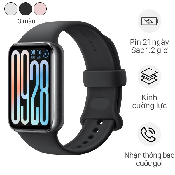 Đồng hồ thông minh Xiaomi Mi Band 9 Pro với thiết kế sang trọng, trẻ trung